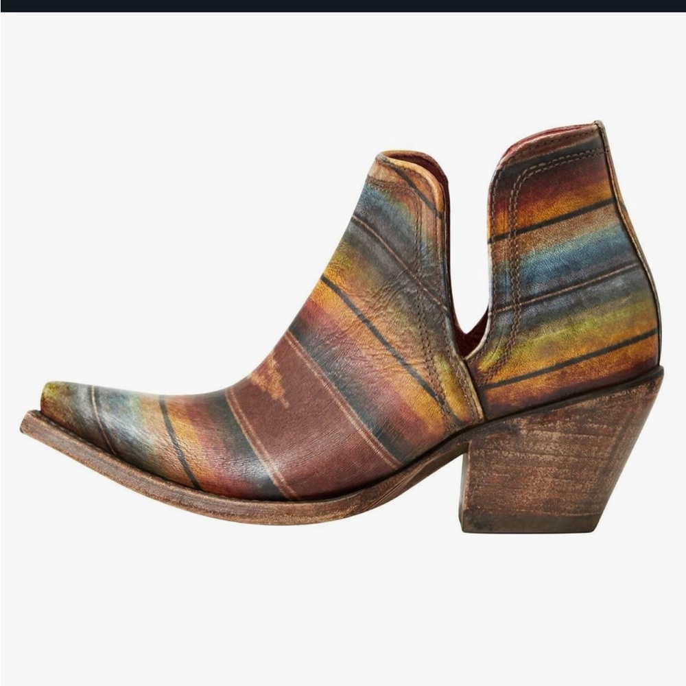 Ariat Multicolor Western Ankle Boots